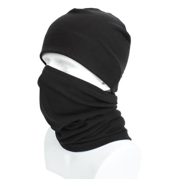 Outdoor Windproof And Cold-proof Fleece Sports Cycling Hat And Scarf Set - Image 4
