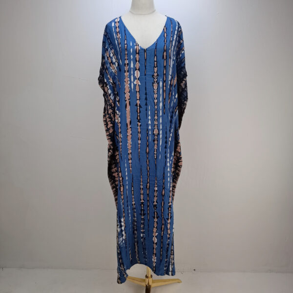 Cotton Beach Cover up Print Bathing suit cover up Swimwear Women Summer Dress Kaftan Robe de Plage Saida de Praia Tunics Pareo - Image 10