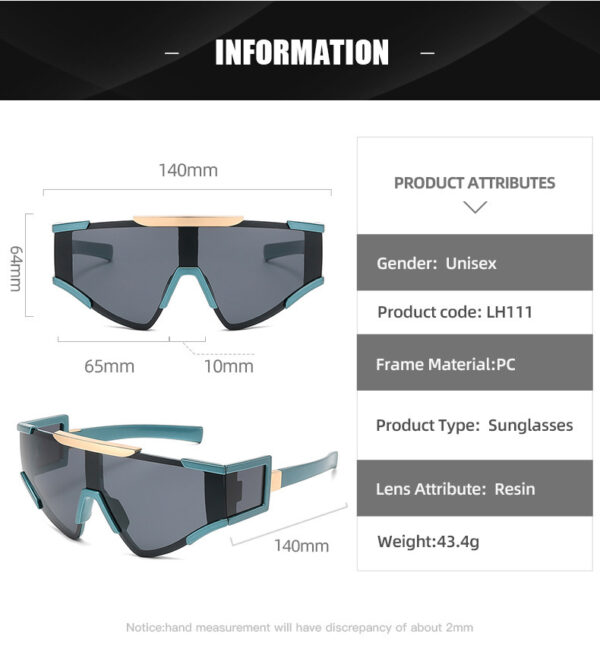 European And American-style Cycling Sunglasses Men's Outdoor Sports - Image 5