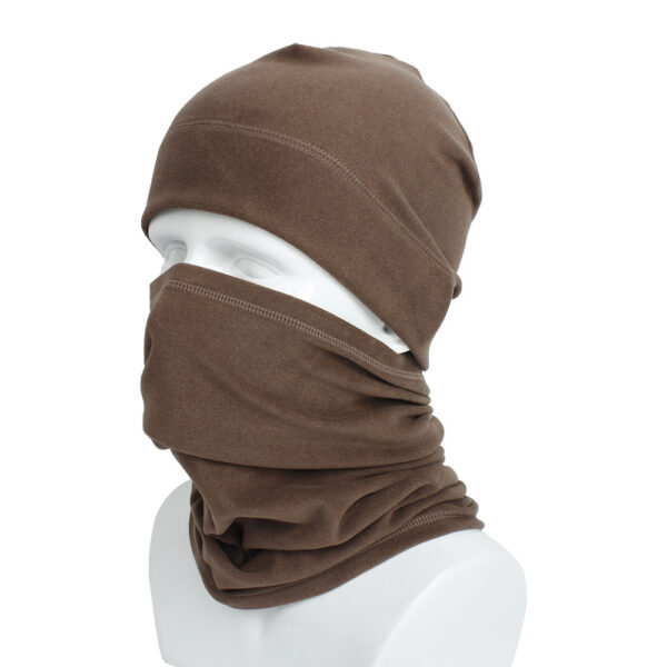 Outdoor Windproof And Cold-proof Fleece Sports Cycling Hat And Scarf Set - Image 7