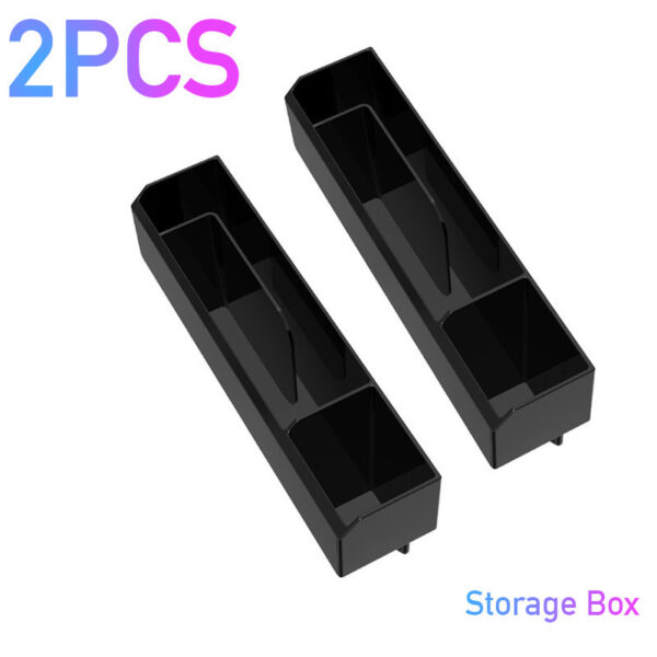 Car Organizer with Charger Cable Car Seat Gap Storage Box with Cable - Image 6