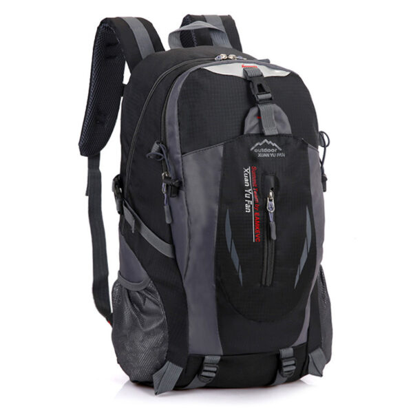 Outdoor mountaineering bag men and women riding backpack Korean sports bag leisure travel backpack - Image 2
