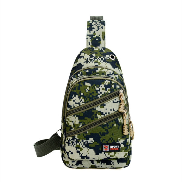 Outdoor Camouflage Chest Bag Men's Outdoor Sports And Casual Crossbody Bag - Image 7