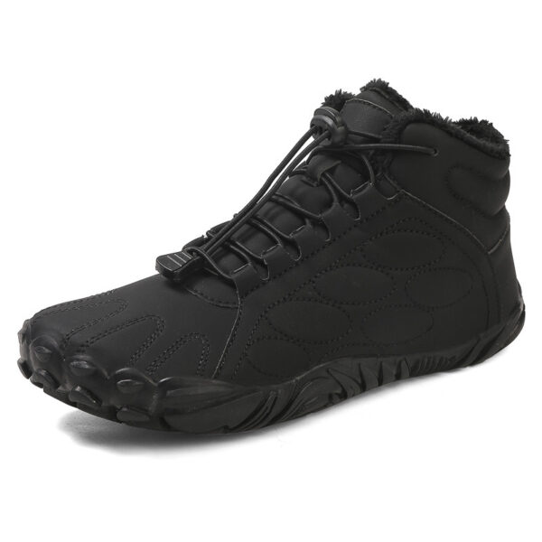Outdoor Sports Cotton Shoes Men And Women Fleece-lined Warm Snow Boots - Image 5