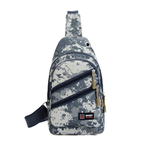 Outdoor Camouflage Chest Bag Men's Outdoor Sports And Casual Crossbody Bag - Image 9