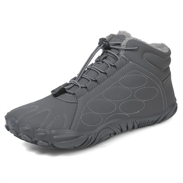 Outdoor Sports Cotton Shoes Men And Women Fleece-lined Warm Snow Boots - Image 8