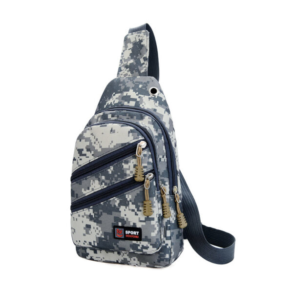 Outdoor Camouflage Chest Bag Men's Outdoor Sports And Casual Crossbody Bag - Image 8