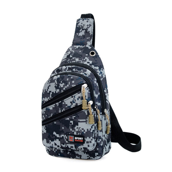 Outdoor Camouflage Chest Bag Men's Outdoor Sports And Casual Crossbody Bag - Image 4