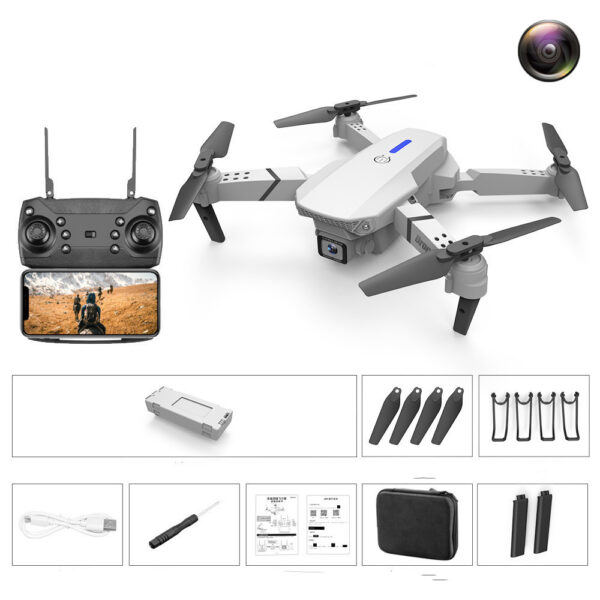 4K Pixel Dual Camera Airplane Toy - Image 6