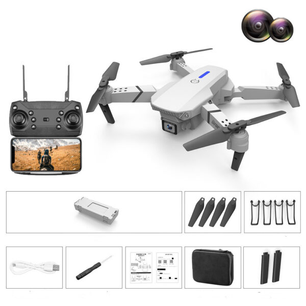 4K Pixel Dual Camera Airplane Toy - Image 4