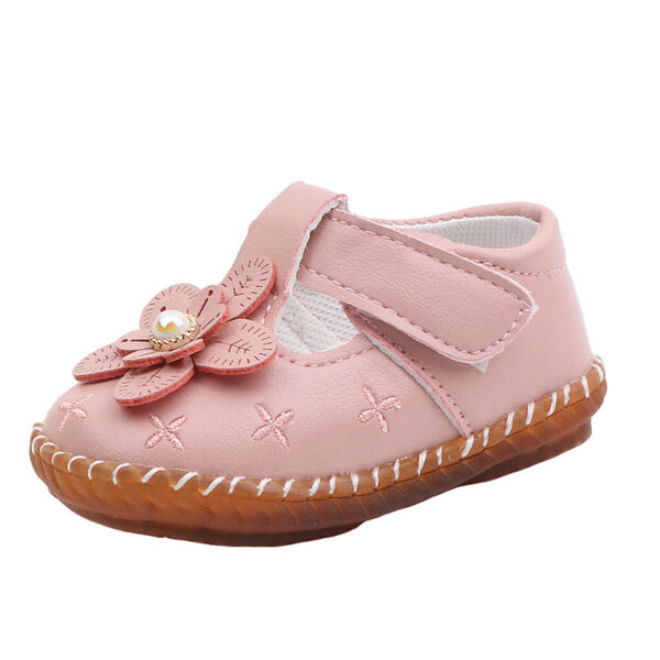Children's Small Leather Shoes With Tendon Sole - Image 3