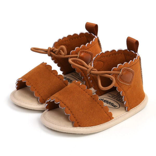 Dot Baby Sandals, Baby Shoes, Toddler Shoes, Women's Bowknot M2009 - Image 3