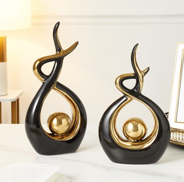 Nordic Ceramic Decoration Ornaments Creative Living Room TV Cabinet - Image 7