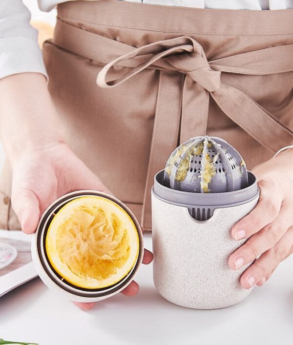 Portable Blender Orange Lemon Juicer Manually Wheat Straw Blender - Image 6