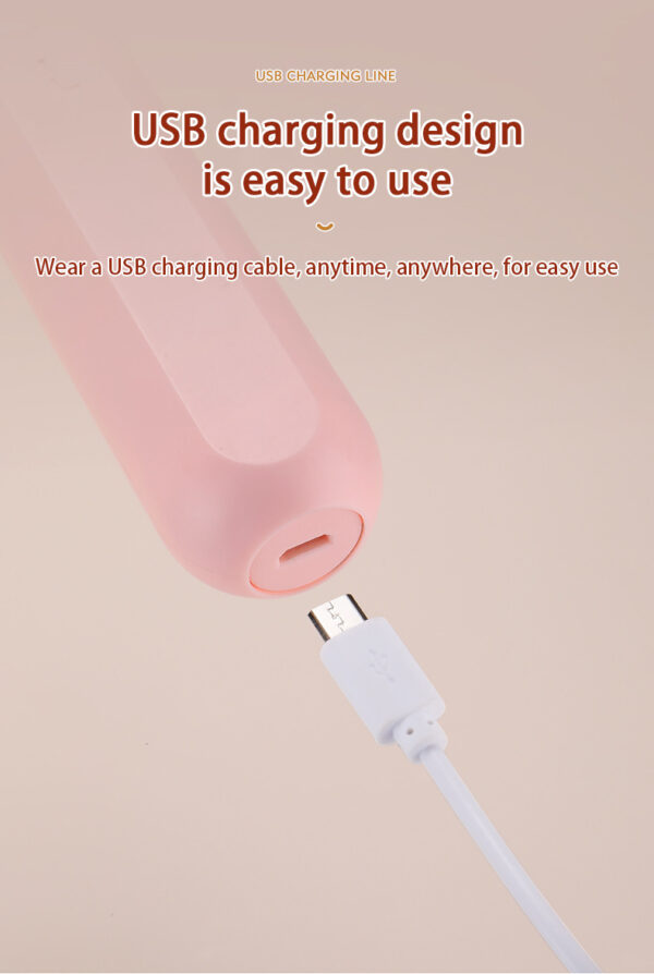 Hand-held Electric Whisk Household Baking Cake Egg White Whisk Small Straight Handle Whisk Wireless Whisk - Image 9