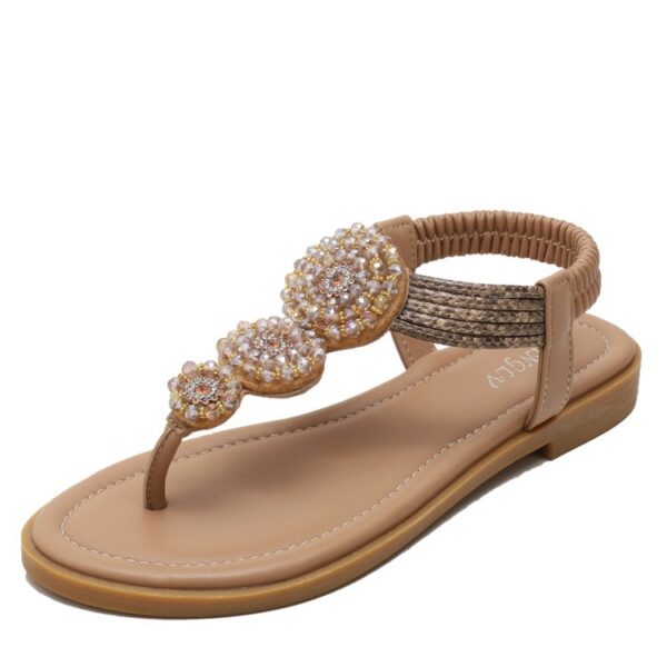 Women's Simple Assorted Colors Retro Roman Shoes - Image 3