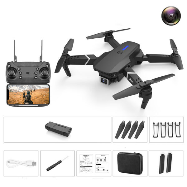 4K Pixel Dual Camera Airplane Toy - Image 3