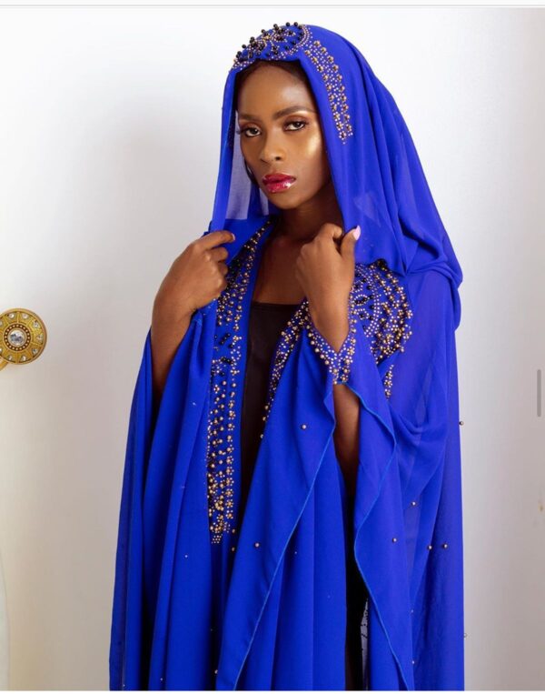 High-definition Muslim Shawl Hooded Cloak - Image 9