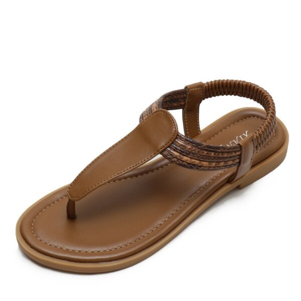 Women's Simple Assorted Colors Retro Roman Shoes - Image 8