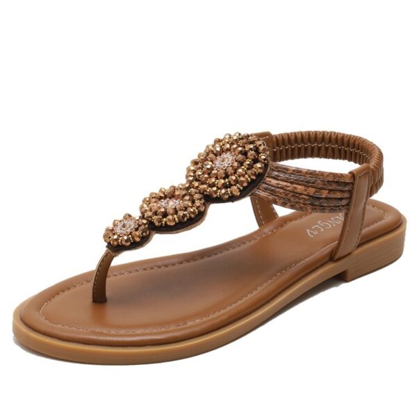 Women's Simple Assorted Colors Retro Roman Shoes - Image 4