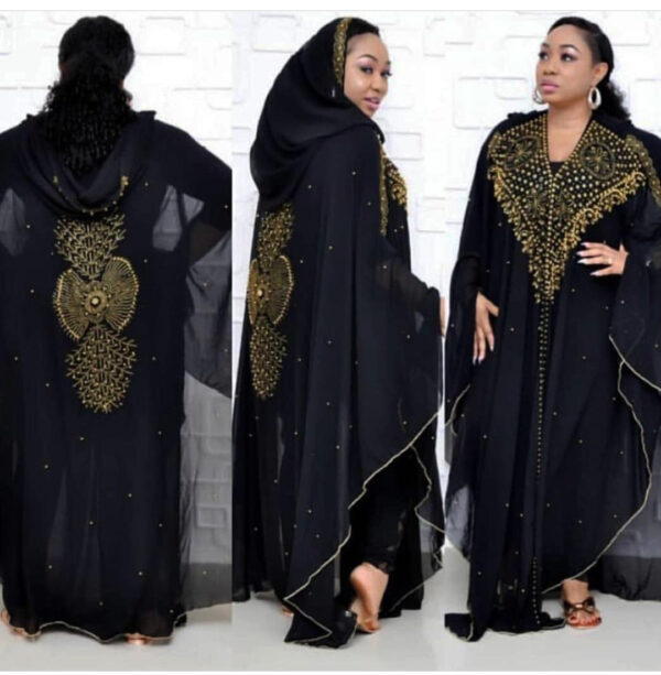 High-definition Muslim Shawl Hooded Cloak - Image 3